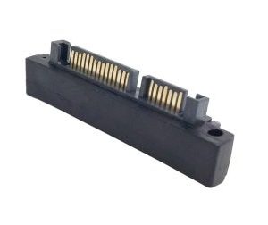 SATA (7+15PIN) Male to Female 90 Reverse Coupling Adapter
