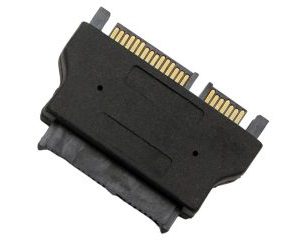 SATA 7+15PIN Male to SATA 7+9P Female Adapter