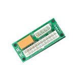 24Pin To IDE 4Pin Dual Power Start Up Adapter Card