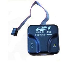 SILICON LABS DEBUG ADPTR 1-USB USB Debug Adapter, 8-Bit, Interface Between PC’s USB Port & Target Device’s Debug