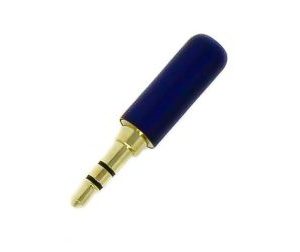 3.5mm Audio Plug 3 Pole Gold-plated Earphone Adapter For DIY Stereo Headset