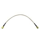 MC002989 RF / Coaxial Cable Assembly, 3 GHz, Gold Plated, SMA Plug to SMA Plug, RG316, 50 ohm, 10 “, 255 mm