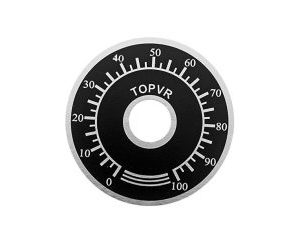 Dial 0-100 for Potentiometer Knob – 5 Pcs