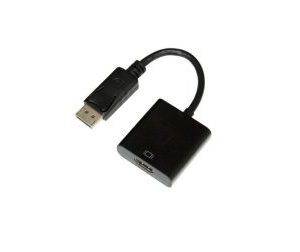 Black Display port to, HDMI Adapter