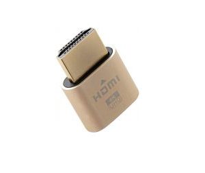 HDMI-Compatible Virtual Display Emulator 4K HD DDC EDID Dummy Plug Dongle