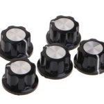 MF-A03 Potentiometer Knob Cap for 6 mm Shaft- 5 Pcs.