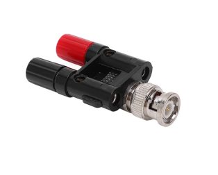 Q9 BNC Banana To Two Dual 4mm Banana Male Female Jack Coaxial Connector Q9 BNC Banana To Two Dual 4mm Banana Male Female Jack Coaxial Connector