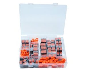 Electrical Lever Wire Connector Kit – 70 Pcs (Multi‑Port Terminal Blocks)