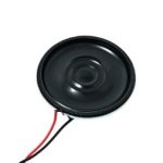 GSPK3005TN-8R0.5W-L300S-2.54T-INGHAI-D30*H5.0mm round 8 ohm 0.5W 85+/-3DB with 2.54mm pitch 300mm cable.