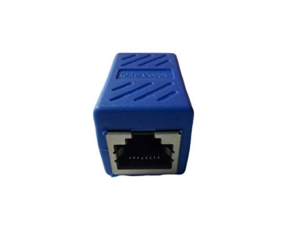 Blue RJ45 Female To Female CAT6 Network Ethernet LAN Connector Adapter