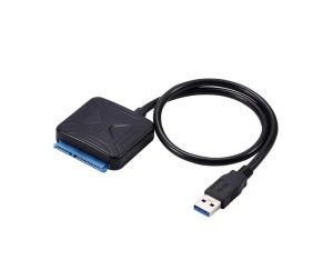 SATA3.0 to USB 3.0, External Hard Disk Data, Cable Supports 2.5/3.5 Inch 22PIN SSD External Hard Drive