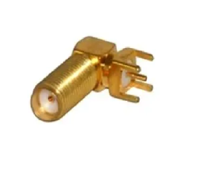 SMA Jack Bulkhead Right Angle PCB Mount