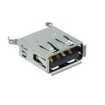 Amphenol USB Connector, USB Type A, USB 2.0, Receptacle, 4 Ways, PCB Mount