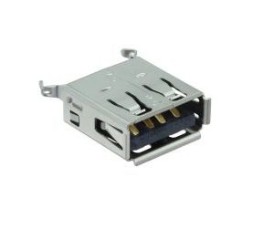 Amphenol USB Connector, USB Type A, USB 2.0, Receptacle, 4 Ways, PCB Mount