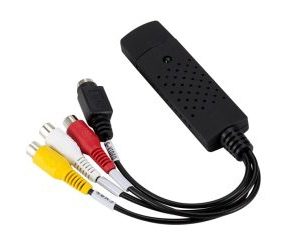 USB2.0 Audio Video Capture Card Adapter VHS To DVD Video Capture Converter