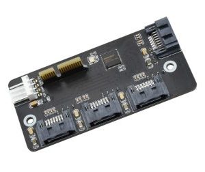 Waveshare PCIe TO 4-Ch SATA 3.0 Expander 6Gpbs High-speed SATA Interface