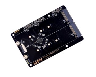 52Pi N21 Dual 2280 NVMe base for Raspberry Pi 5 Supprt two 2230224222602280 NVMe SSDs 52Pi N21 Dual 2280 NVMe base for Raspberry Pi 5,Supprt two 2230224222602280 NVMe SSDs