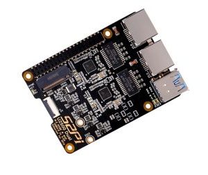 52Pi U2500 Dual M.2 NVME USB3.0 To 2.5g Ethernet For Raspberry Pi 5