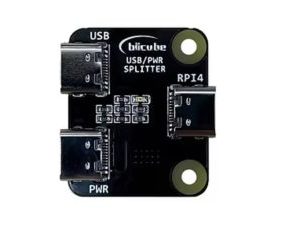 Blicube USBPower Splitter for Raspberry Pi 4 BliKVM and PiKVM “KVM over IP” HDMI CSI