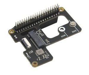 Geekworm X1000 PCIe to M.2 Key-M NVMe SSD PIP TOP for Raspberry Pi 5