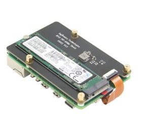 Geekworm X1002 PCIe to M.2 2280 NVMe SSD Bottom for Raspberry Pi 5