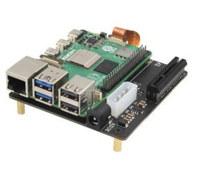 Geekworm X1010 PCIe FFC to Standard PCIe x4 Slot Expansion Board for Raspberry Pi 5