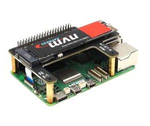 Geekworm X1015 PCIe toM.2 Key-M NVMe SSD PIP TOP for Raspberry Pi 5