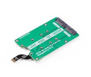 Seeed Studio PCIe3.0 Switch to Dual M.2 Hat for Raspberry Pi 5, Support NVMe SSD, Support Hailo8/8L
