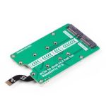 Seeed Studio PCIe2.0 to Dual M.2 Hat for Raspberry Pi 5, Support NVMe SSD, Support Hailo88L