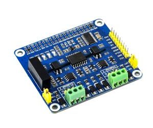 Waveshare 2-Channel Isolated RS485 Expansion HAT for Raspberry Pi