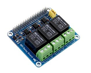 Waveshare 3 Channel Relay HAT Smart Home for Raspberry Pi 3 Waveshare 3 Channel Relay HAT Smart Home for Raspberry Pi 3