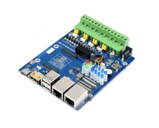 Waveshare Dual ETH Quad RS485 Base Board (B) for Raspberry Pi Compute Module 4 Waveshare Dual ETH Quad RS485 Base Board (B) for Raspberry Pi Compute Module 4