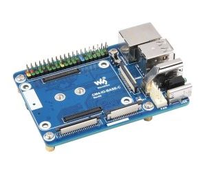 Waveshare Mini Base Board (C) Designed for Raspberry Pi Compute Module 4