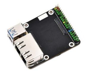 Waveshare Mini Dual Gigabit Ethernet Base Board Designed for All Variants of Raspberry Pi Compute Module 5 (NOT Included)