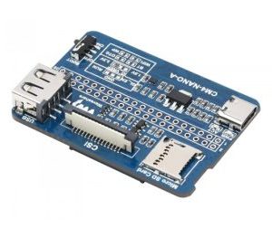 Waveshare Nano Base Board (A) for Raspberry Pi Compute Module 4, Same Size as the CM4