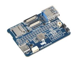 Waveshare Nano Base Board (A) for Raspberry Pi Compute Module 5, Same Size As The CM5