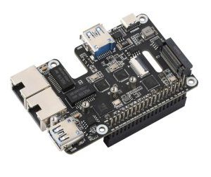 Waveshare PCIe To USB 3.2 Gen1 2.5G ETH M.2 NVMe HAT For Raspberry Pi 5