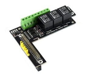 Waveshare Quality 3-Ch Relay Expansion Board Designed For Jetson Nano, Optocoupler Isolation