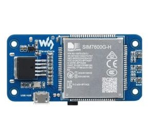Waveshare SIM7600G-H 4G HAT (B) for Raspberry Pi, LTE Cat-4 4G 3G 2G Support