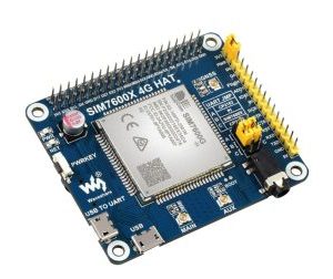 Waveshare SIM7600G-H 4G HAT For Raspberry Pi, LTE Cat-4 4G 3G 2G Support