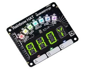 PIMORONI Rainbow HAT for Raspberry Pi