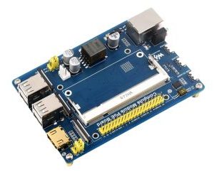 Waveshare Compute Module IO Board with PoE Feature, Composite Breakout Board for Developing with Raspberry Pi CM4S CM3 CM3L CM3+ CM3+L